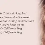 California King Bed